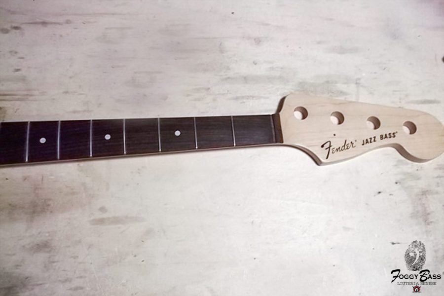 Refrettatura Fender Jazz Bass Fretless Made in Usa Refrettatua su Fender Jazz Bass Fretless Made in Usa