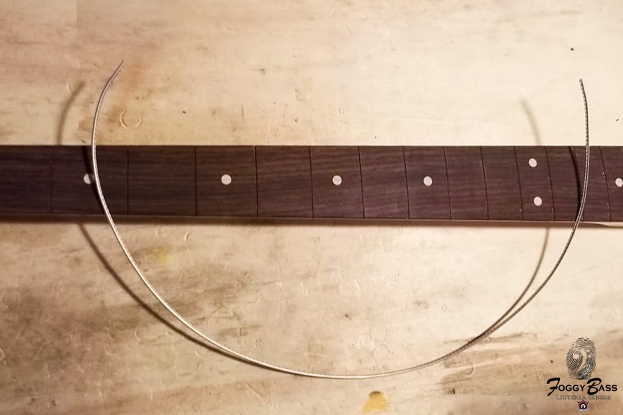 Refrettatura su Fender Jazz Bass Fretless Made in Usa Refrettatura Fender Jazz Bass Fretless