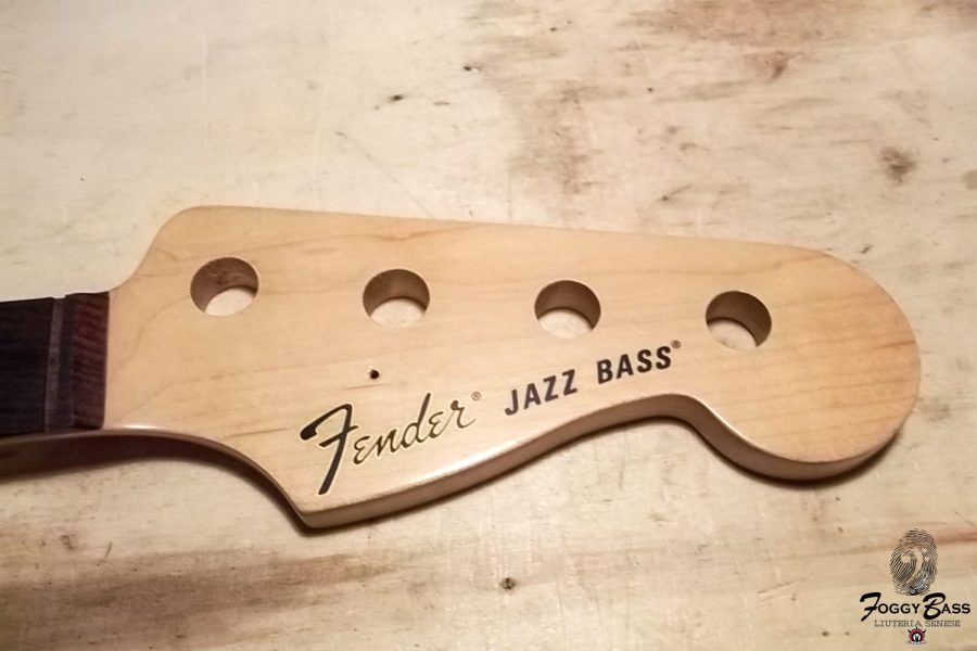 Refrettatua su Fender Jazz Bass Fretless Made in Usa Refrettatua su Fender Jazz Bass Fretless Made in Usa