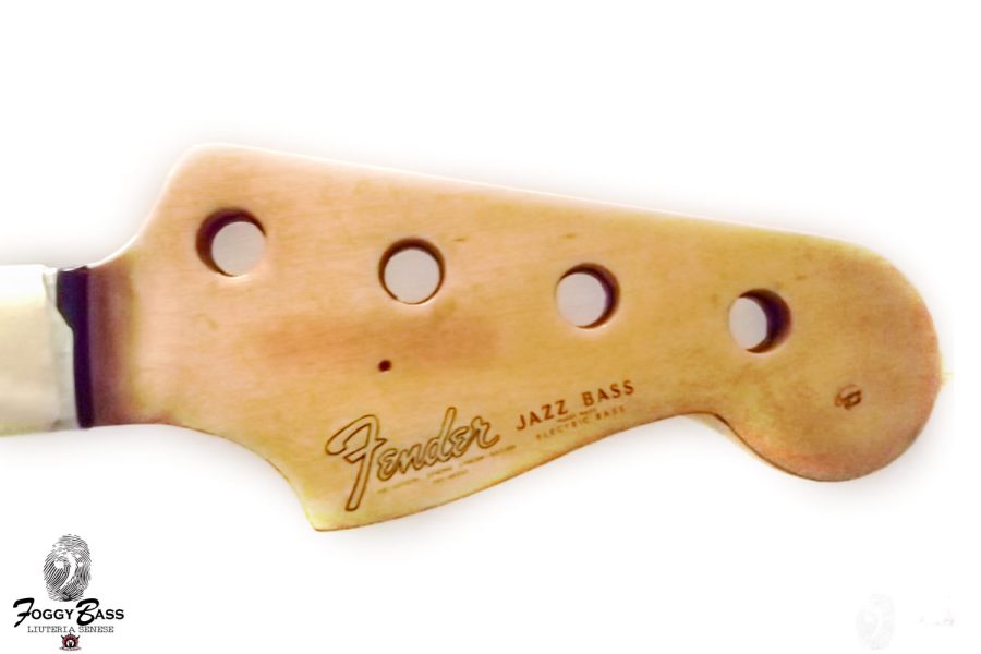 Rifacimento paletta su Fender Jazz 1965