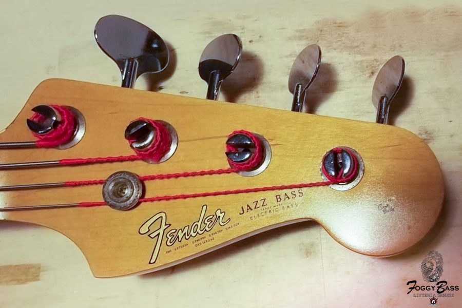 Ripristino Paletta su Basso Fender Jazz 1966