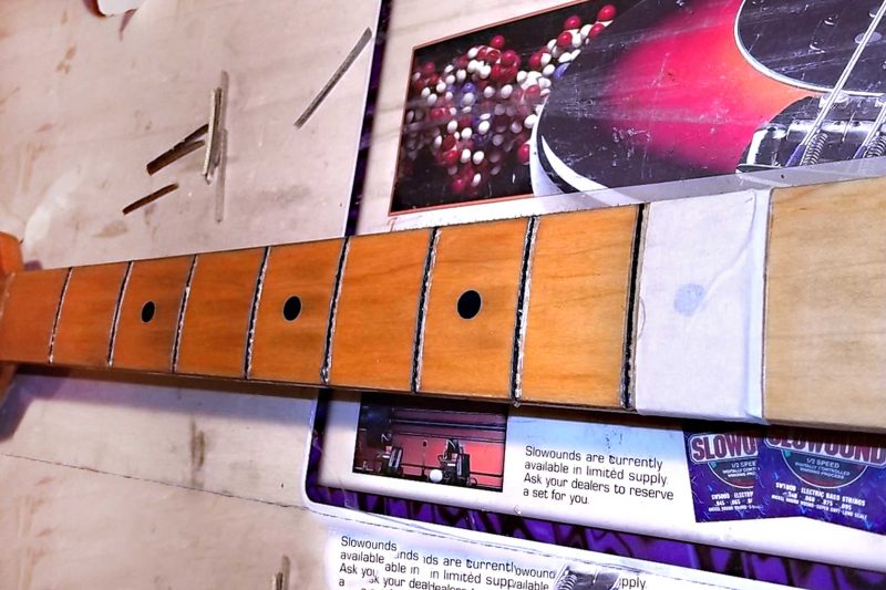 Sostituzione Tasti Basso Fender Music Man