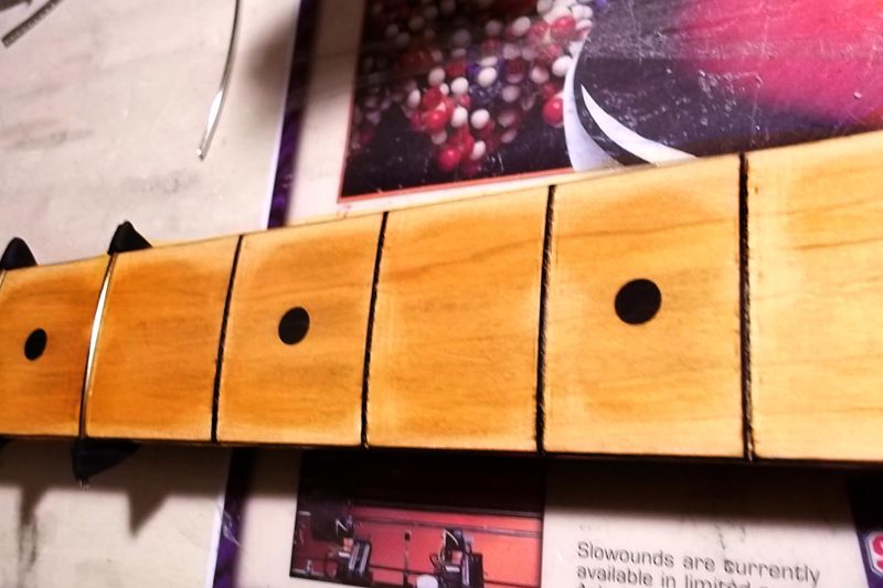 Sostituzione Tasti Basso Fender Music Man